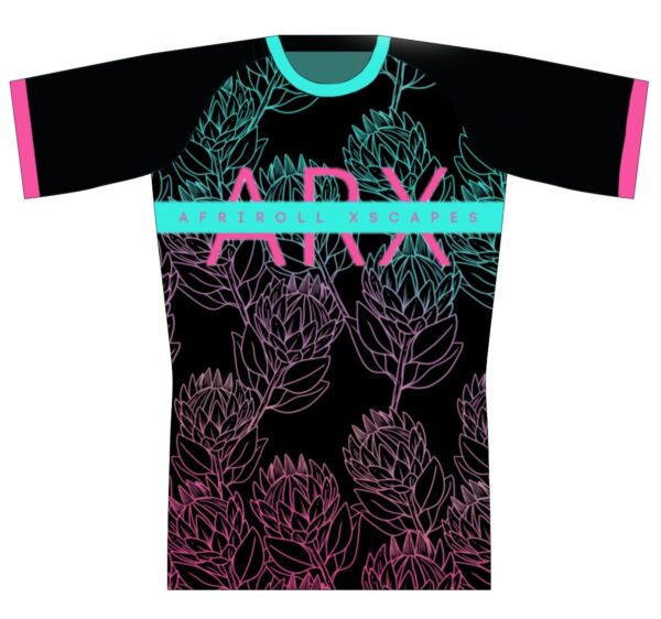 Rainbow Protea Rashguard - Image 2